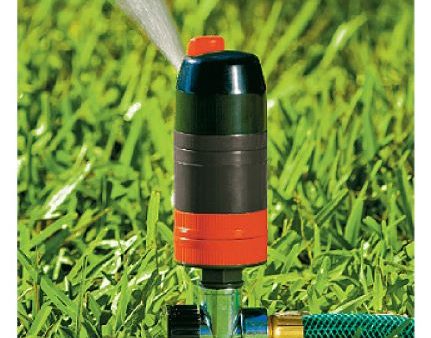 Green Thumb 02951-GT 2-Stage Connectable Rotary Lawn Sprinkler On Metal Spike Base - Quantity of 3 Hot on Sale