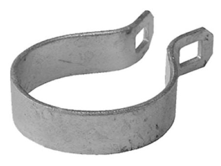 Midwest Air 328529C 1-5 8  Inch Galvanized Chain Link Fence Brace Band - Quantity of 30 Online Hot Sale