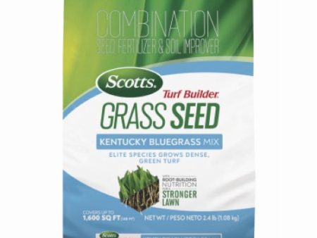 Scotts 18036 Turf Builder 2.4 LB Bag of Kentucky Bluegrass Grass Seed Mix - Quantity of 2 Discount