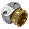 Zhejiang 50033 5 8  Inch & 3 4  Inch Zinc Metal Female Garden Hose Repair Coupling - Quantity of 1 For Cheap