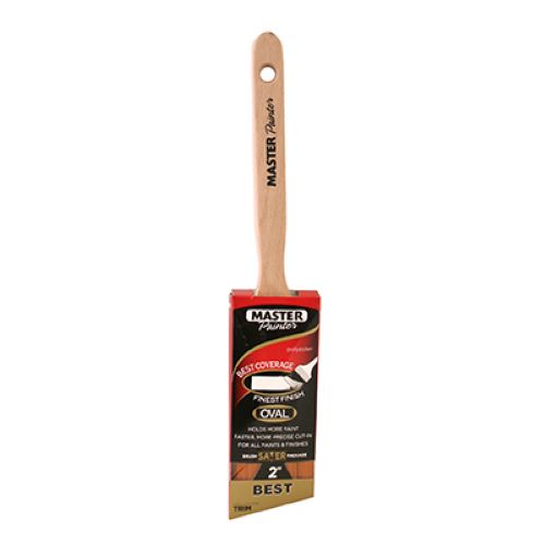 Master Painter 50220TVA 2  Inch Semi Oval Angle Sash Paint Brush - Quantity of 8 Online