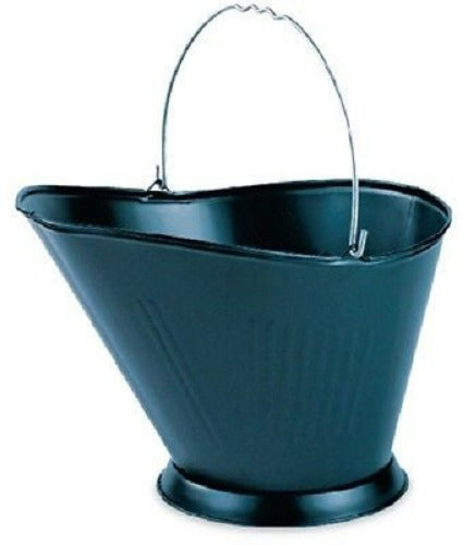 Panacea 15341 Black Metal Fireplace Coal Hod Ash Bucket - Quantity of 6 Discount