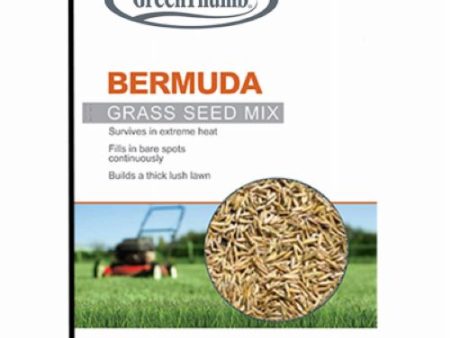 Green Thumb GTBERM5 5 LB Bag of Bermuda Grass Seed Blend   Mix - Quantity of 1 For Sale