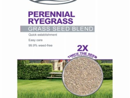 Green Thumb GVPRG7 7 LB Bag of Perennial Ryegrass Blend   Mix Grass Seed - Quantity of 2 For Cheap