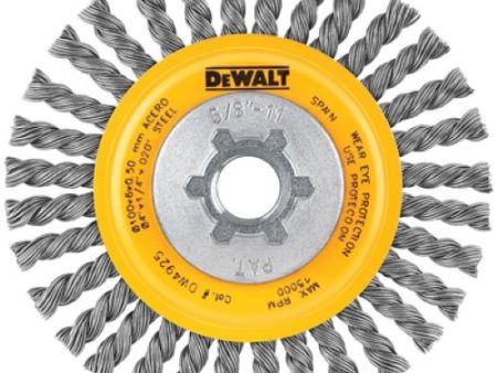 DeWalt DW4925 4  Carbon Steel Wire Wheel - Quantity of 4 Sale