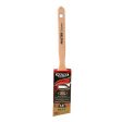 Master Painter 50215TVA 1.5  Inch Best Semi Oval Angle Sash Paint Brush - Quantity of 2 Sale