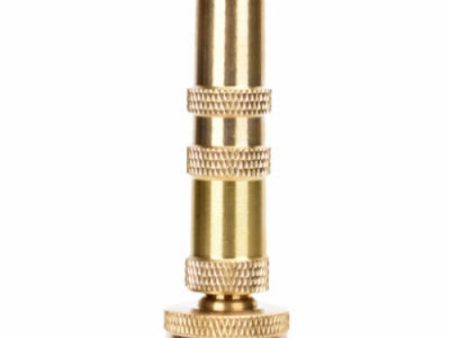 Zhejiang 20039-1 4  Heavy Duty Solid Brass Twist Garden Hose Nozzle - Quantity of 2 Online now