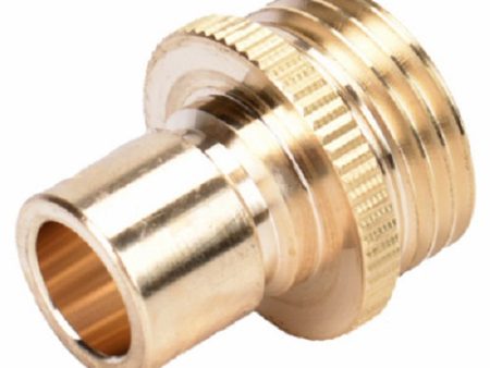 Zhejiang 30022 Solid Brass Male Garden Hose Quick Connects - Quantity of 3 For Sale