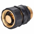 Zhejiang 50040 Heavy Duty Metal Garden Hose Quick Connect Connector Set - Quantity of 10 Online