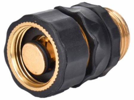 Zhejiang 50040 Heavy Duty Metal Garden Hose Quick Connect Connector Set - Quantity of 10 Online