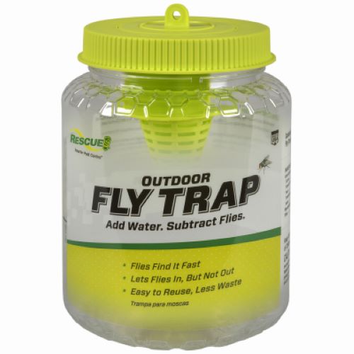 Rescue FTR-DT12 Reusable Ready To Use Non-Toxic Fly Trap - Quantity of 12 Online