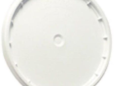 Leaktite LD6G01WH010 5 Gallon White Plastic Snap On Pail Bucket Lid - Quantity of 20 Online Sale