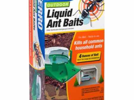 Terro T1804-6 4-Count Pack of Outdoor Ready-To-Use Liquid Ant Bait Traps - Quantity of 5 Fashion