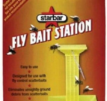 Starbar 3006166 Fly Bait Station For Use In Barns Stables Kennels - Quantity of 6 Online Hot Sale