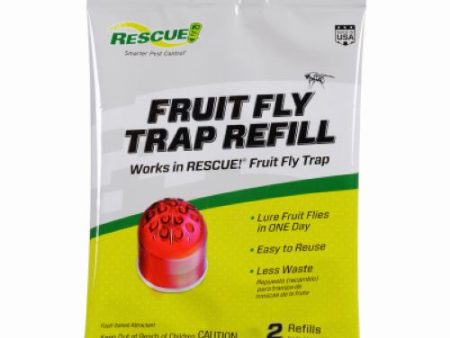 Rescue FFTA-DB12 2-Count Refill Pack of .51 oz 30 Day Supply Fruit Fly Trap Bait   Attractant - Quantity of 24 Online