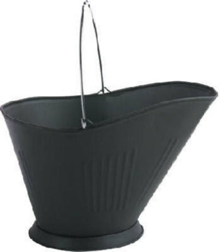 Panacea 15341 Black Metal Fireplace Coal Hod Ash Bucket - Quantity of 4 For Cheap