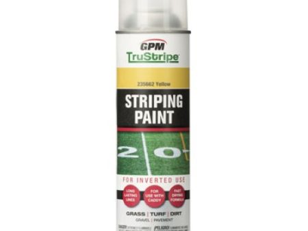 GPM TruStripe INVSTR-3 17 oz Can of Yellow Inverted Striping Paint - Quantity of 36 on Sale