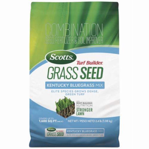 Scotts 18036 Turf Builder 2.4 LB Bag of Kentucky Bluegrass Grass Seed Mix - Quantity of 4 Online Hot Sale