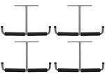 Crawford 13010 Deluxe Overhead Garage Lumber Storage Hook   Bracket - Quantity of 4 on Sale