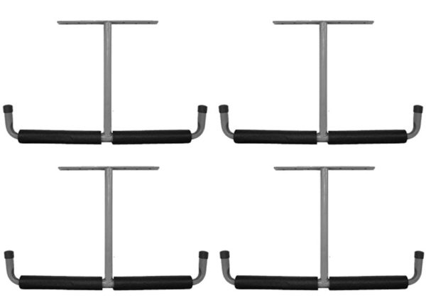 Crawford 13010 Deluxe Overhead Garage Lumber Storage Hook   Bracket - Quantity of 4 on Sale