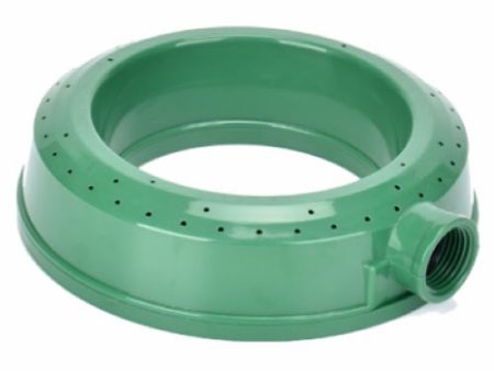 Zhejiang 100951 Green Plastic Circle Ring Lawn Sprinkler - Quantity of 12 Supply