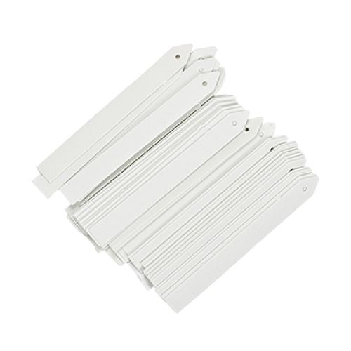 Midwest T021GT 30-Pack 8  Inch White Plastic Plant Label Markers - Quantity of 36 For Sale