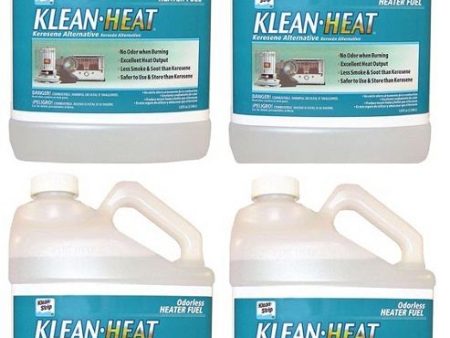 Barr Co GKKH99991 1 Gallon Klean Heat Kerosene Heater Fuel Alternative - Quantity of 4 Online