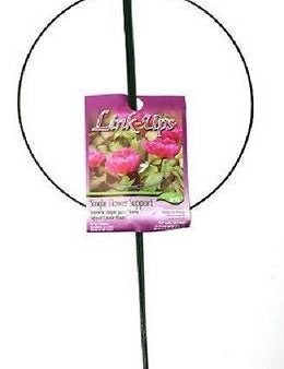 Luster Leaf 977 14  D x 24  Tall Single Green Peony Plant Support Hoops - Quantity of 36 Online Hot Sale