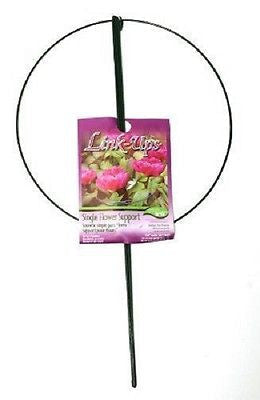 Luster Leaf 977 14  D x 24  Tall Single Green Peony Plant Support Hoops - Quantity of 24 For Cheap