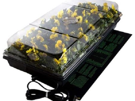 HydroFarm CK64050 Heated Germination Station Seed Starter With Heat Mat - Quantity of 12 Cheap