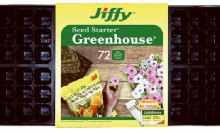 Jiffy T72HST-14 11  x 22  Plant Seed Tray Easy Grow Greenhouse Kit - Quantity of 14 For Discount