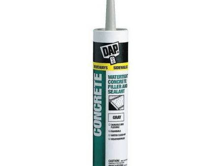 DAP 7079818096 10.1 oz Tube Of Gray Concrete   Mortar Filler & Sealant - Quantity of 12 Discount