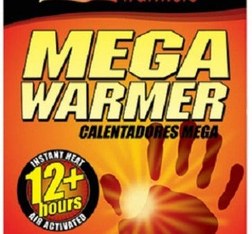 Grabber Warmers MWES 12-Hour Mega Max Heat Pocket Warmer - Quantity of 30 Supply