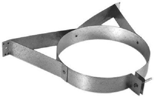 Duravent 6DP-WS 9068 6  Duraplus Chimney Pipe Wall Support Bracket   Strap - Quantity of 2 Online Hot Sale