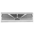 American Metal 3018W18 18  White Perimeter Baseboard Duct Diffuser - Quantity of 1 Online Hot Sale