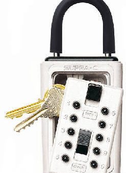 6 GE SUPRA 001000 RESIDENTIAL PORT PUSHBUTTON KEY SAFE on Sale