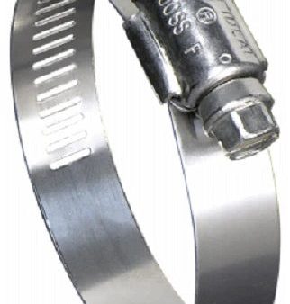 Ideal 670040028053 1-1 4  x 2-1 4  300 Series Stainless Steel Marine Grade Hose Clamp - Quantity of 30 For Sale