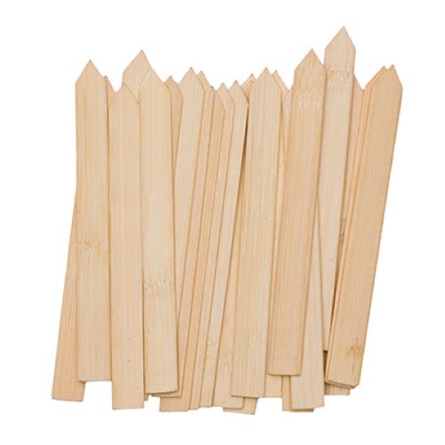 Midwest T020GT 24-Pack Of 6  Pointed Green Thumb Wood Plant Marking Labels - Quantity of 36 Online Sale