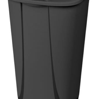 Sterilite 10759006 11.3 Gallon Black Lift Top Wastebasket - Quantity of 12 Discount