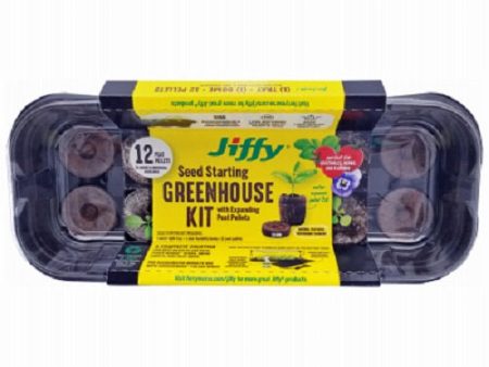 Jiffy J312G Seed Starting Greenhouse Kit - Quantity of 3 Discount