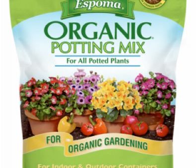 Espoma AP8 8 Quart Bag Of Organic Potting Mix - Quantity of 6 Online now