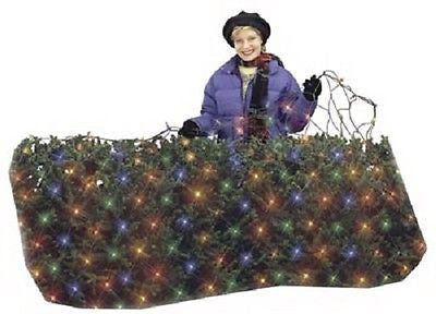 Sylvania V44546-88S 100 Light Count 4  x 6  Multi Color LED Net Christmas Light Set - Quantity of 4 For Cheap