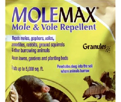 Bonide 692150 10 LB Bag Of Molemax Mole & Vole Repellent Granules - Quantity of 3 Online Hot Sale