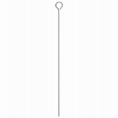 Panacea 89335GT 28  x 1.5  Green Single Loop Metal Plant Prop Support Stakes - Quantity of 24 Online Hot Sale