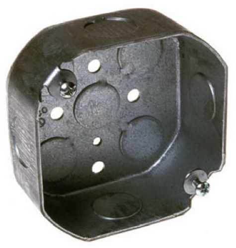 Raco 8125 4  x 1-1 2  Deep Electrical Steel Octagon Box - Quantity of 20 on Sale