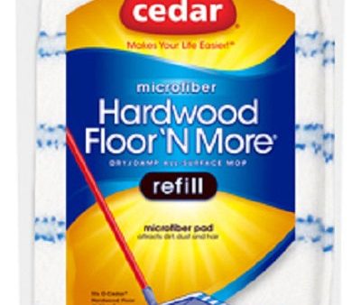 O Cedar 151198 Hardwood Floor & More Wet or Dry Washable Mop Refill Bonnets - Quantity of 6 on Sale