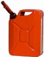 Midwest 5810 5 gallon Red Metal Military Style Gasoline   Fuel Gas Can w Spout Online Sale