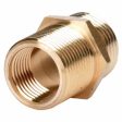 Zhejiang 50031 3 4  NH x 3 4  NPT x 1 2  NPT Brass Hose To Threaded Pipe Connector - Quantity of 6 Cheap