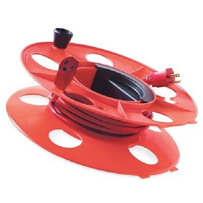 Bayco KW-130 13  Heavy Duty Orange Extension Cord Storage Reel - Quantity of 2 Cheap