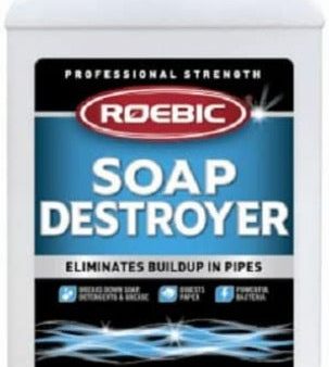 Roebic K-87SD-Q4 32 oz Professional Strength Soap Destroyer Digester Drain & Septic Tank Cleaner - Quantity of 6 Cheap